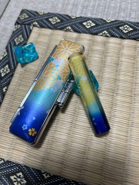 和ざいく 印鑑 ケース付
