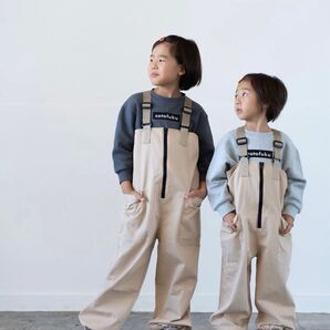 【130】バースデイ sotofuku オーバーオール サロペット キャンプ