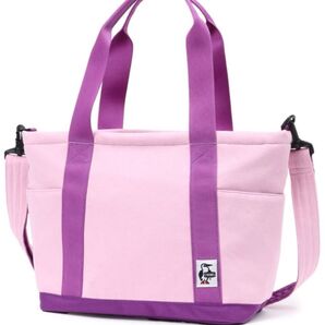 チャムス オープントップトートバッグスウェットナイロン (トートバッグ) Pink/Grape NO.5