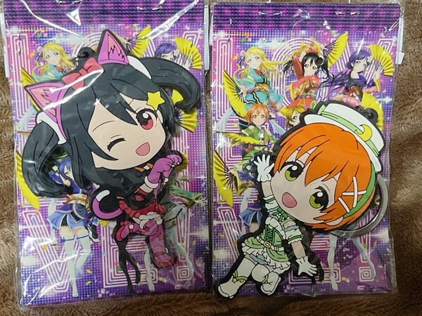 ラブライブ ラバーストラップ 矢澤にこ 星空凛 2つセット μ’s