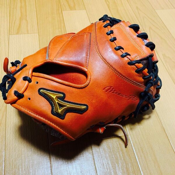 ミズノプロ 號 軟式用 キャッチャーミット 1AJCR29200 捕手用