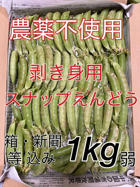 農薬不使用 剥き身用 スナップエンドウ スナップえんどう えんどう豆 エンドウ豆
