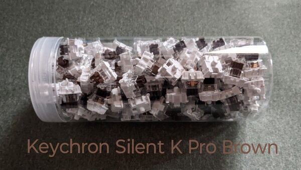 Keychron Silent K Pro Brown 静音タクタイル 110個