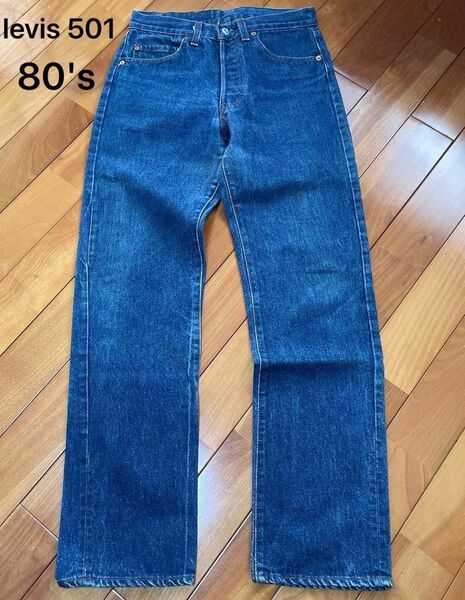 リーバイス501 usa製 80s 黒カン レア w30
