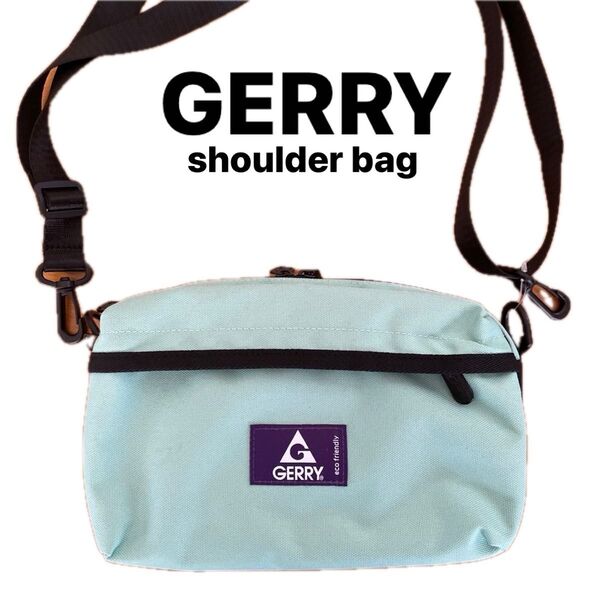 ☆彡新品未使用 GERRY ジェリーショルダーバッグ オシャレ!ミントグリーン