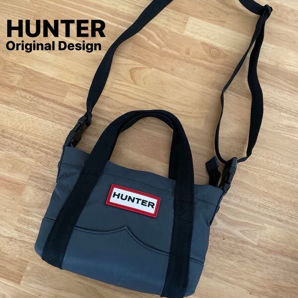 ☆彡超美品!HUNTER ハンター2Way トートバッグ ショルダーバック