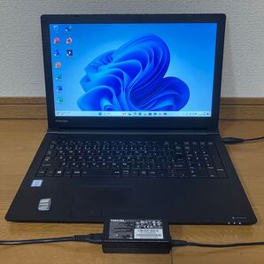 ★東芝 i3-8130U(第8世代) 8GB/500GB DVD Win11Pro Office2021 B65/M 動作確認済★