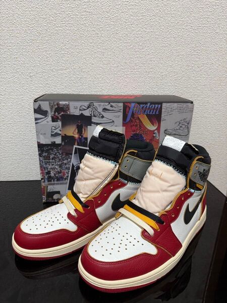 27.5cm UNION × AIR JORDAN 1 RETRO HIGH OG SP "CHICAGO SHADOW"