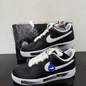 28cm PEACEMINUSONE×AIR FORCE 1 PARA NOISE AQ3692-001 (ブラック/ホワイト)