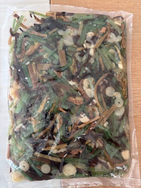 味付け 山菜ミックス 750g 山菜 野菜 味付け山菜 醤油漬け