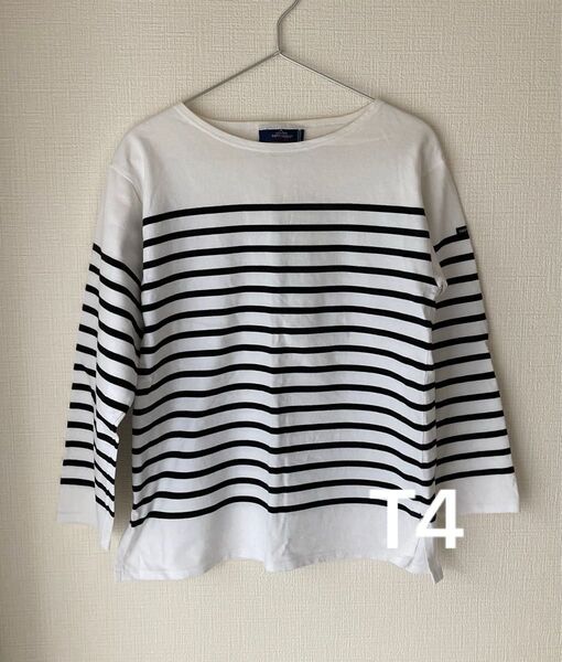 SAINT JAMES Naval セントジェームス ナバル 長袖 白黒 T4