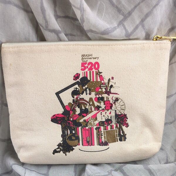 嵐 ARASHI Anniversary Tour 5×20 フラットポーチ