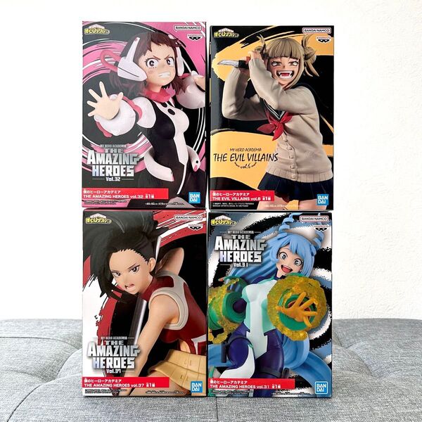 僕のヒーローアカデミア ヒロアカ フィギュア AMAZING HEROES トガヒミコ 波動ねじれ 麗日お茶子 八百万百 プライズ