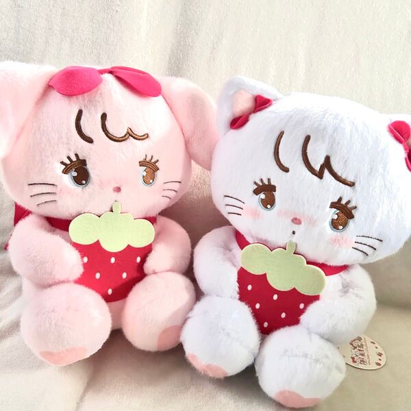 mikko いちごBIGぬいぐるみ キャミー ムース プライズ アミューズメント ぬいぐるみ