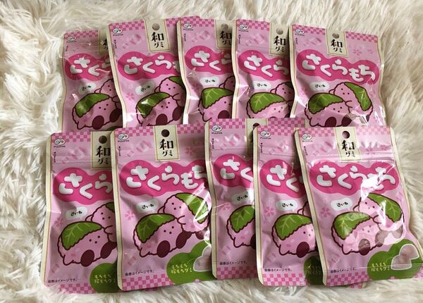 不二家 和グミ(さくらもち) 34g×10袋