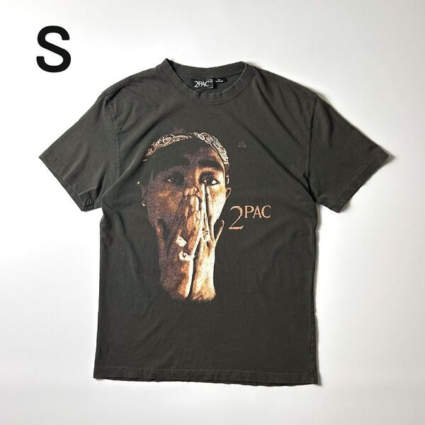 ラップtシャツ 2pac オフィシャル ブラック M トゥパック