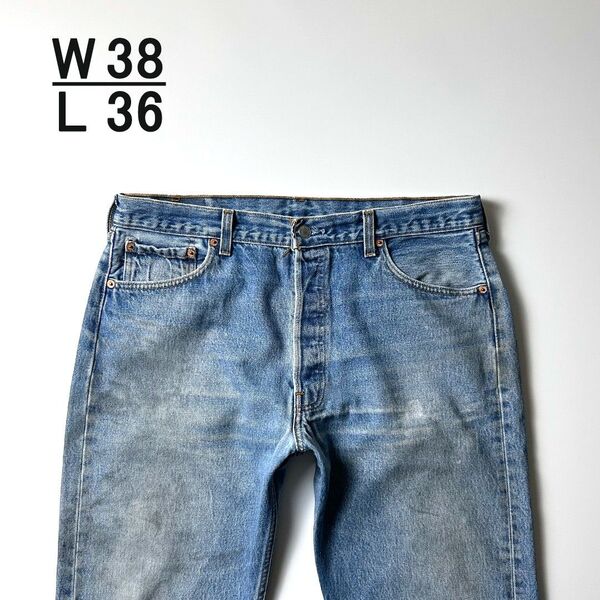 リーバイス 501xx usa製 W38 L36 実寸W35 L33 90s ジーンズ ストレート デニムパンツ