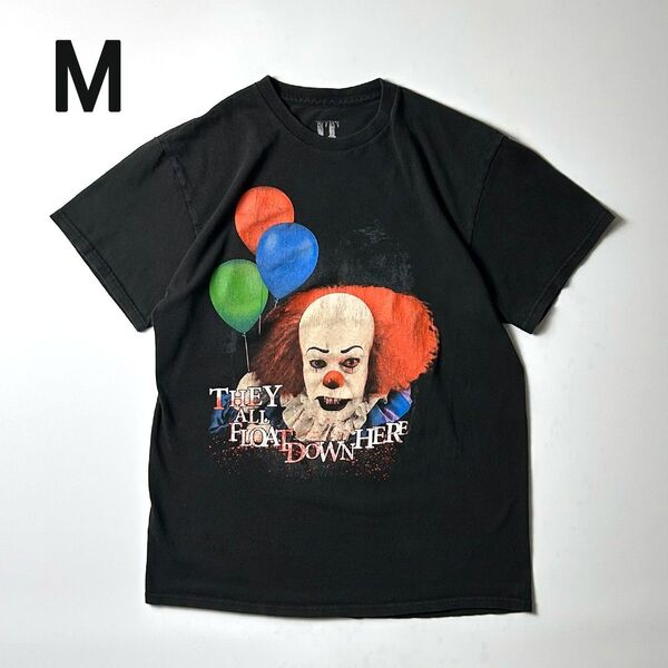 ムービーTシャツ IT イット ブラック M 半袖Tシャツ ペニー・ワイズ