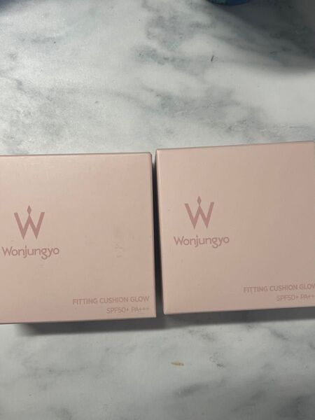 【2個セット】Wonjungyo FITTING CUSHION GLOW SPF50+ PA+++