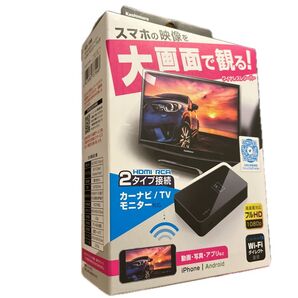 カシムラ Miracastレシーバー HDMI/RCAケーブル付 KD-199