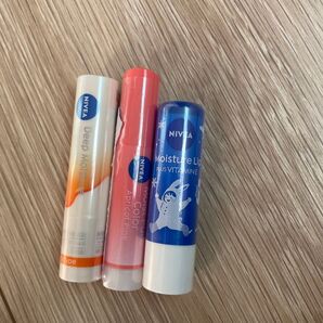 NIVEA リップクリーム 3点セット