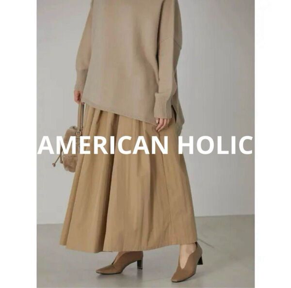 AMERICAN HOLIC アメリカンホリック ピーチフロントタックスカート