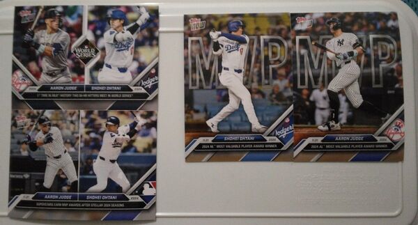 2024 Topps Now 大谷翔平 アーロン・ジャッジ MVP