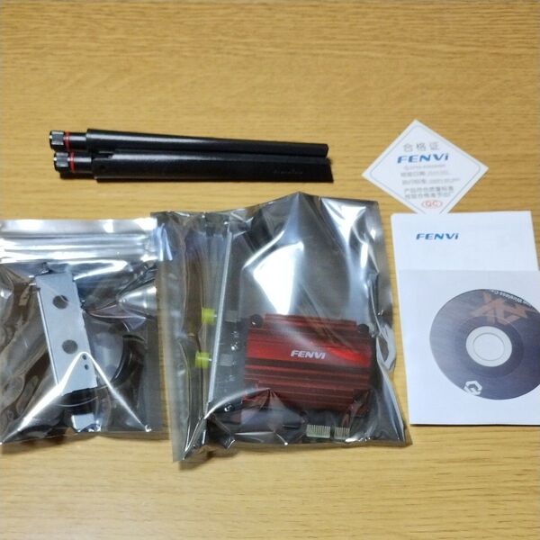 無線LAN Wi-Fi 6 Bluetooth ネットワークカード