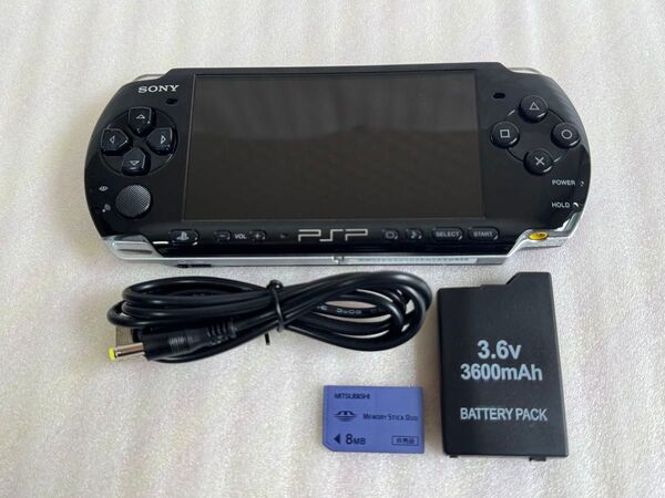良品 PSP-3000PB プレイステーションポータブル Playstation Portable ピアノブラック SONY