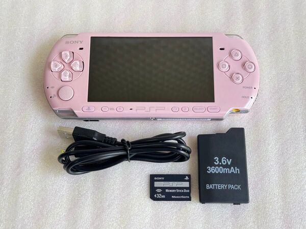 美品 PSP-3000ZP SONY Playstation Portable