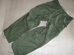 ok 80S◎TALONジップ◎TROUSERS COLD WEATHER◎アーミーパンツ・綿50％ナイロン50％