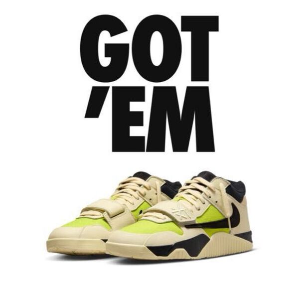 Travis Scott Nike Jordan Jumpman Jack TR CJ1 T-Rexx Bright Cactus