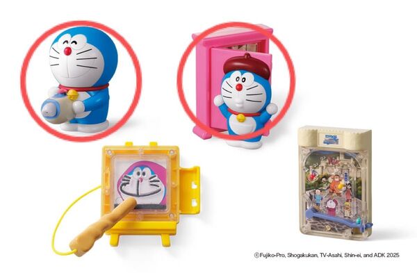 マクドナルド ハッピーセット ドラえもん 第2弾 2種類