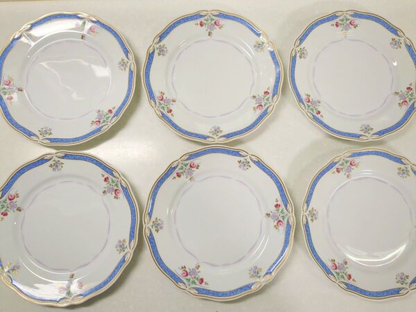 Noritake ノリタケ PIXIE DREAM ピクシードリーム プレート 皿 6枚セット