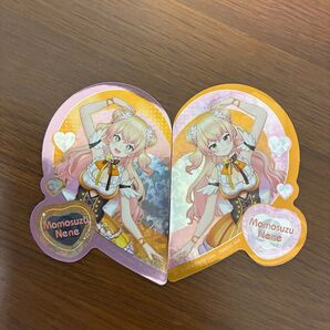 hololive ホロライブ キラステッカーセット 左右セット 桃鈴ねね