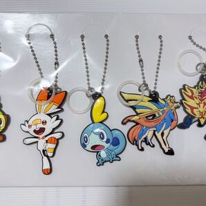 ポケットモンスターソード シールド ゲオオリジナル ラバーキーホルダー