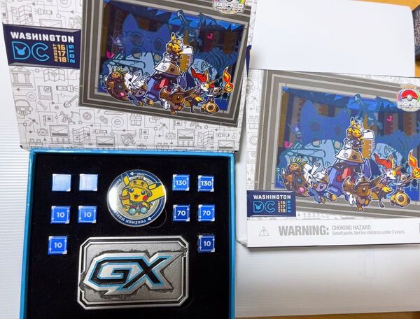 ポケモン WCS2019ワシントン ダメカン GXマーカー 限定商品 ポケカ