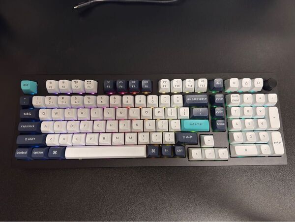 Keychron Q5 Max キーボード 赤軸 メカニカル 無線