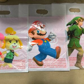 Nintendo ショッパー3枚セット(どうぶつの森、マリオ、ゼルダ)