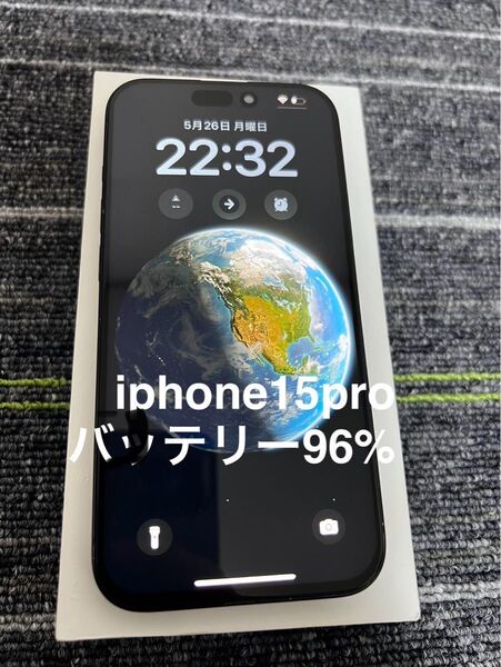 美品|iPhone 15 Pro 128GB SIMフリー(SIM/eSIM対応)|バッテリー最大容量96% 箱付き