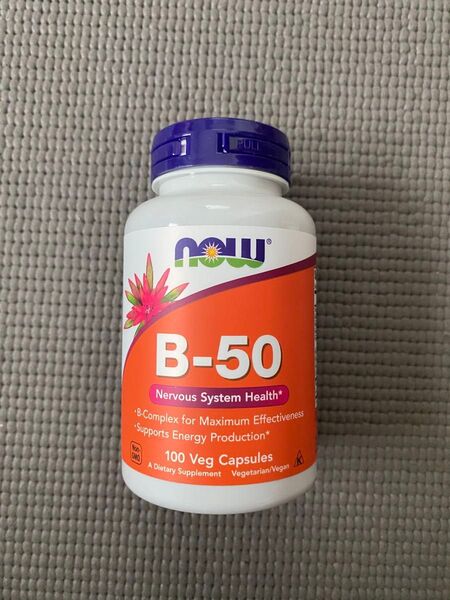 Now Foods (ナウフーズ)B-50、ベジカプセル100粒 ナウフーズ