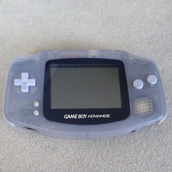 【ジャンク品】ゲームボーイアドバンス AGB-001 ミルキーブルー