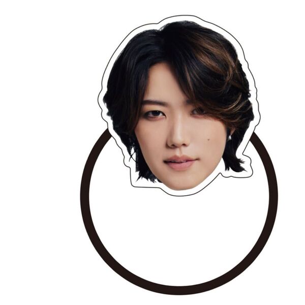 七海ひろき お顔ヘアゴム