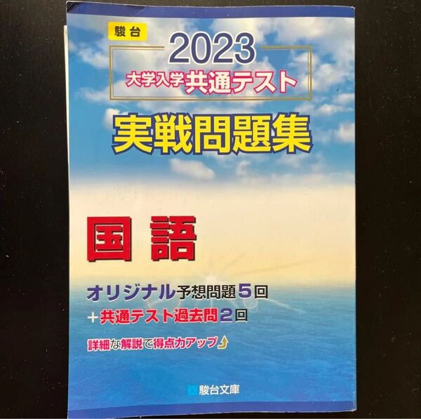2023-大学入学共通テスト実戦問題集 国語 (駿台大学入試完全対策シリーズ)