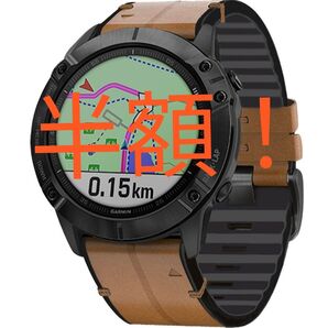 【半額大特価!】QuickFit 22mm本革シリコンハイブリッドデザインの通気性バンド ベルトfor GARMIN(ガーミン)