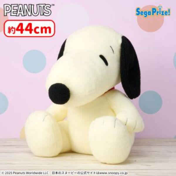 SNOOPY スーパーラージぬいぐるみ もこふわ約44cm