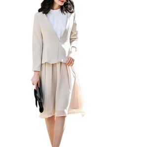 美品 ニアナ セレモニースーツ/XL ベージュ