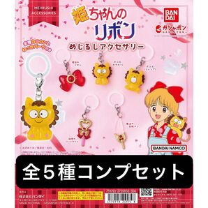 姫ちゃんのリボン めじるしアクセサリー 全5種類 フルコンプセット ガチャ