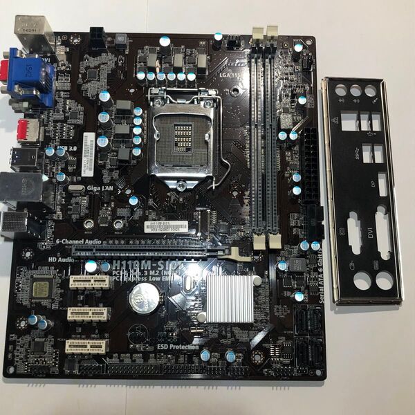動作確認済み ECS H110M-sl01マザーボード LGA1151 第6世代