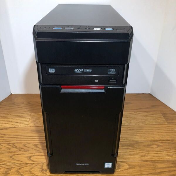 M-ATX PCケース DVDドライブ付き